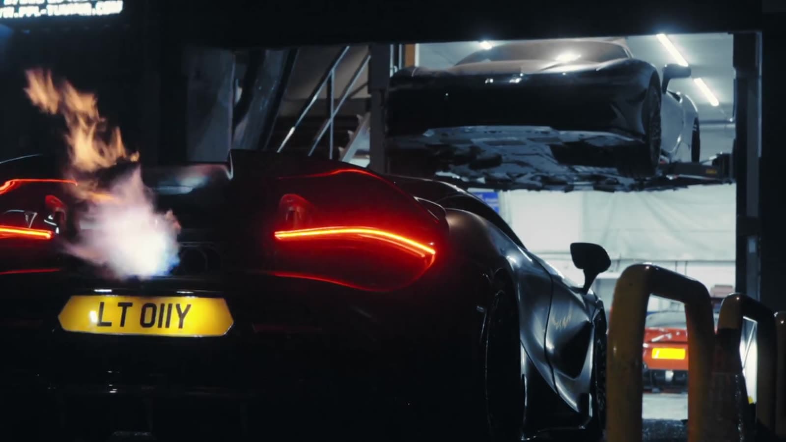 McLaren LT — night revs