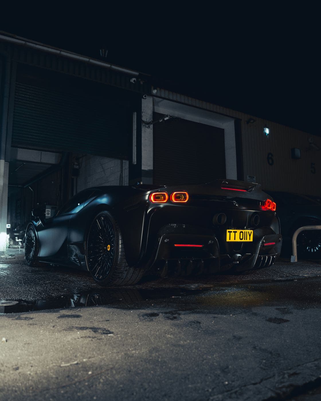 Satin-black SF90 & McLaren at PPL Tuning — photo 3